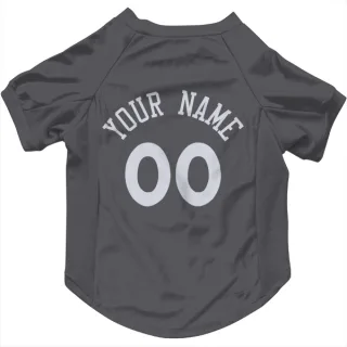 Golden State Warriors Custom Gray   Dog & Cat Pet Jersey