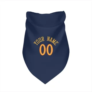 Golden State Warriors Custom Navy   Dog & Cat Pet Bandana