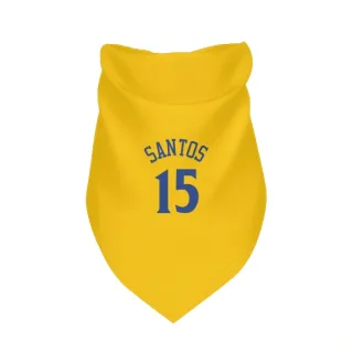 Golden State Warriors Gui Santos Gold  Dog & Cat Pet Bandana