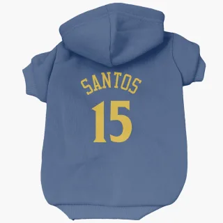 Golden State Warriors Gui Santos Royal  Dog & Cat Pet Hoodie