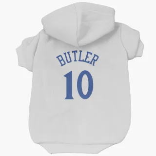 Golden State Warriors Jimmy Butler III White  Dog & Cat Pet Hoodie