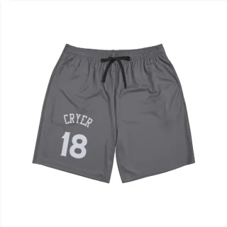 Golden State Warriors L.J. Cryer Gray  Unisex Shorts
