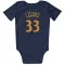 Golden State Warriors Malevy Leons Navy  Newborn & Infant Bodysuit