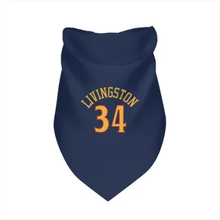 Golden State Warriors Shaun Livingston Navy  Dog & Cat Pet Bandana