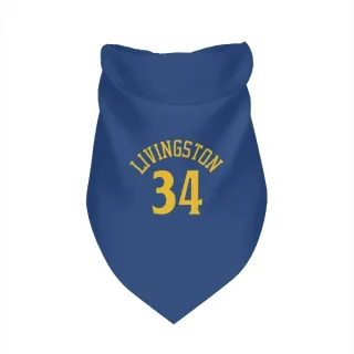 Golden State Warriors Shaun Livingston Royal  Dog & Cat Pet Bandana