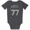 Golden State Warriors Taevion Kinsey Gray  Newborn & Infant Bodysuit