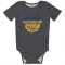 Golden State Warriors Taevion Kinsey Gray  Newborn & Infant Bodysuit
