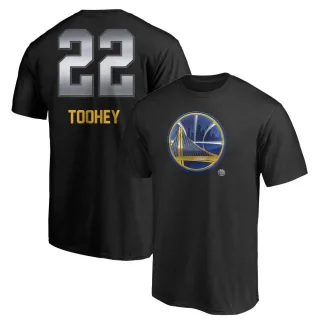 Men's Golden State Warriors Alex Toohey Gold Black Midnight Mascot T-Shirt