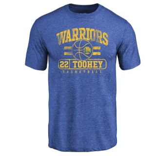 Men's Golden State Warriors Alex Toohey Gold Royal Baseline T-Shirt