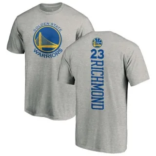 Men's Golden State Warriors Mitch Richmond Gold Ash Backer T-Shirt