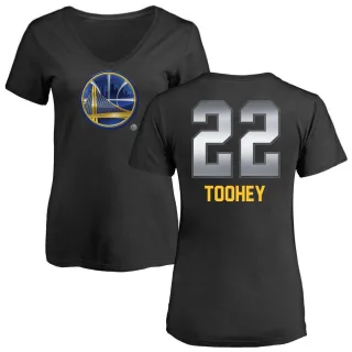 Women's Golden State Warriors Alex Toohey Gold Black Midnight Mascot T-Shirt