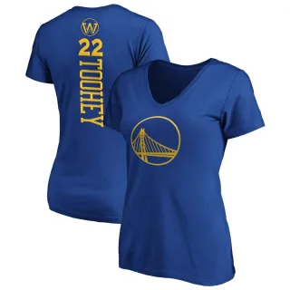 Women's Golden State Warriors Alex Toohey Gold Royal Backer T-Shirt