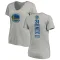 Women's Golden State Warriors Kevin Knox II Gold Ash Backer T-Shirt