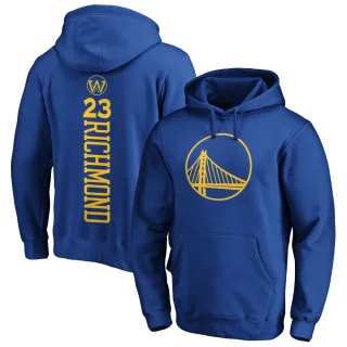 Youth Golden State Warriors Mitch Richmond Gold Branded Royal Backer Pullover Hoodie