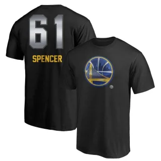 Youth Golden State Warriors Pat Spencer Gold Black Midnight Mascot T-Shirt