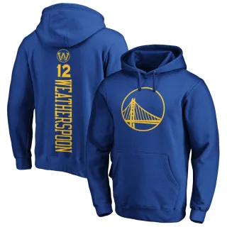 Youth Golden State Warriors Quinndary Weatherspoon Gold Branded Royal Backer Pullover Hoodie